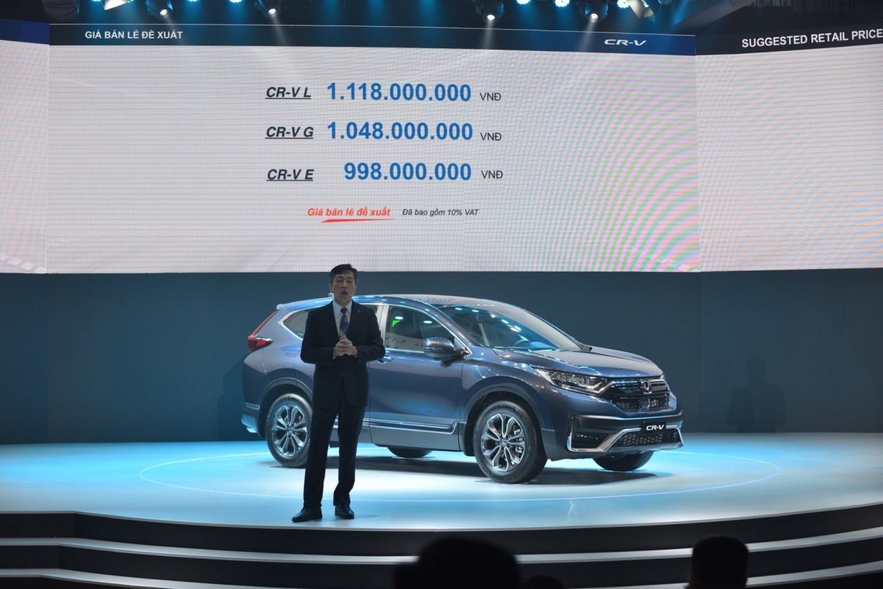 Honda CR-V 2020 ra mắt, giá bán từ 1 tỷ đồng honda cr v 2020 ra mat gia ban tu 1 ty dong