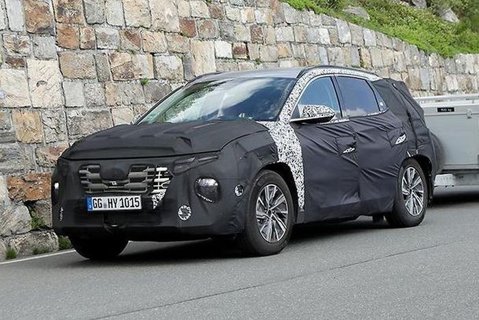 Hyundai Tucson 2024 chạy thử nghiệm, chuẩn bị ra mắt bản nâng cấp giữa vòng đời Hyundai Tucson 2024 chạy thử nghiệm, chuẩn bị ra mắt bản nâng cấp giữa vòng đời