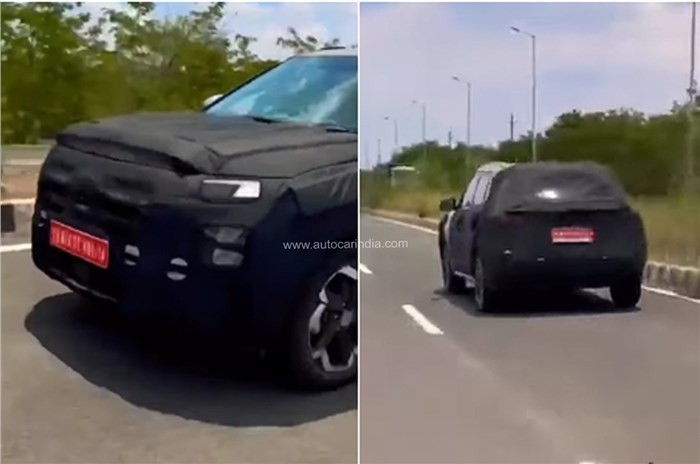 Hyundai Creta chạy thử trên đường Hyundai Creta chạy thử trên đường