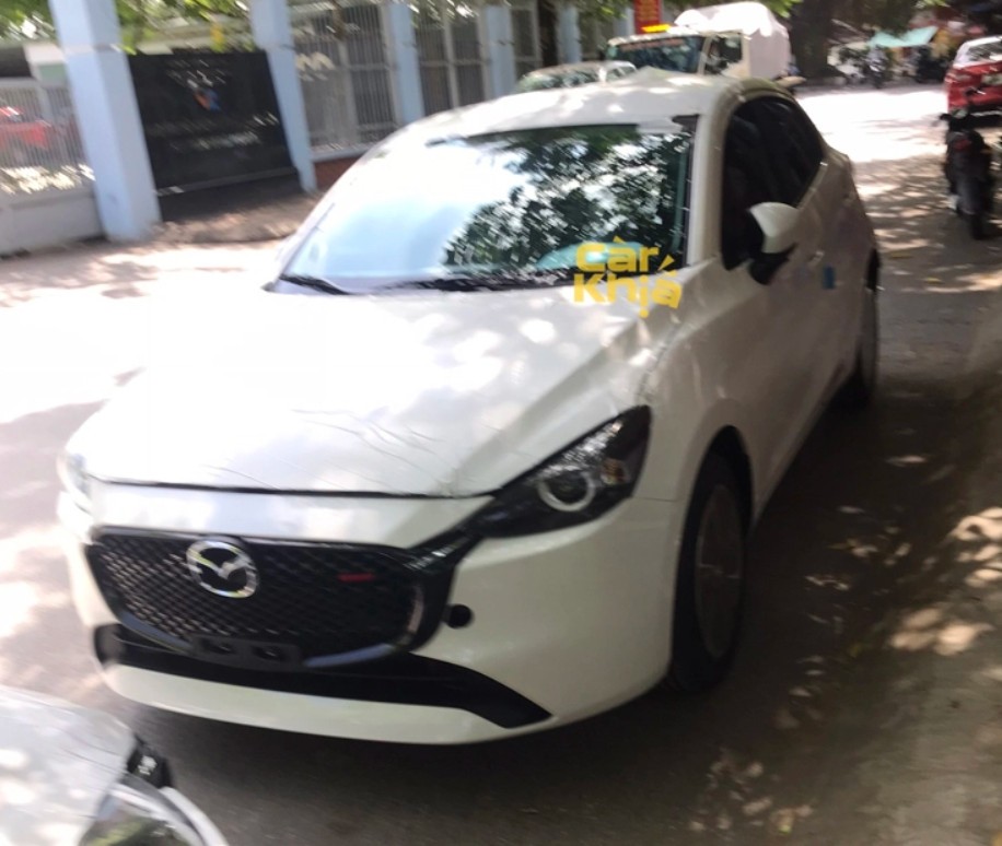 Mazda 2 2023 xuất hiện tại trạm đăng kiểm Việt Nam Mazda 2 2023 xuất hiện tại trạm đăng kiểm Việt Nam