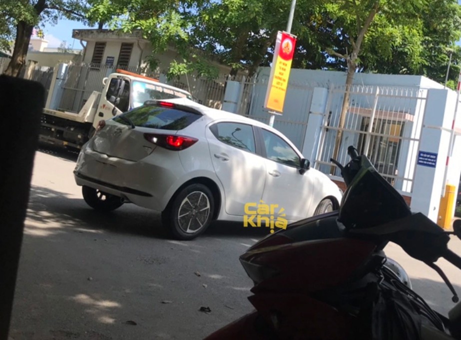 Mazda 2 2023 xuất hiện tại trạm đăng kiểm Việt Nam Mazda 2 2023 xuất hiện tại trạm đăng kiểm Việt Nam