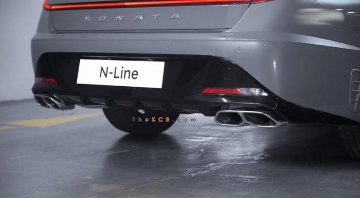 Lộ diện Hyundai Sonata N-Line 2021 công suất 286 mã lực lo dien hyundai sonata n line 2021 cong suat 286 ma luc