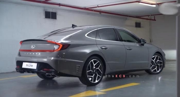 Lộ diện Hyundai Sonata N-Line 2021 công suất 286 mã lực lo dien hyundai sonata n line 2021 cong suat 286 ma luc