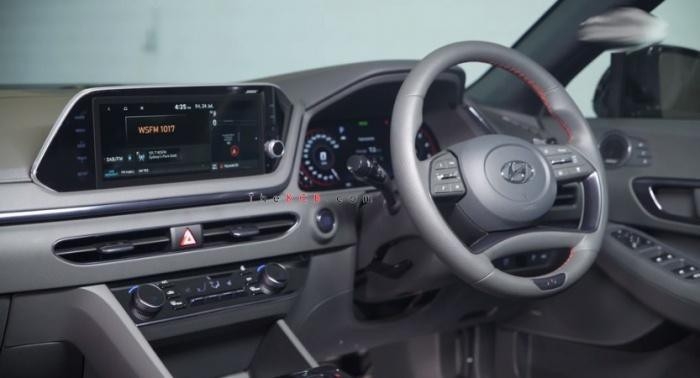 Lộ diện Hyundai Sonata N-Line 2021 công suất 286 mã lực lo dien hyundai sonata n line 2021 cong suat 286 ma luc