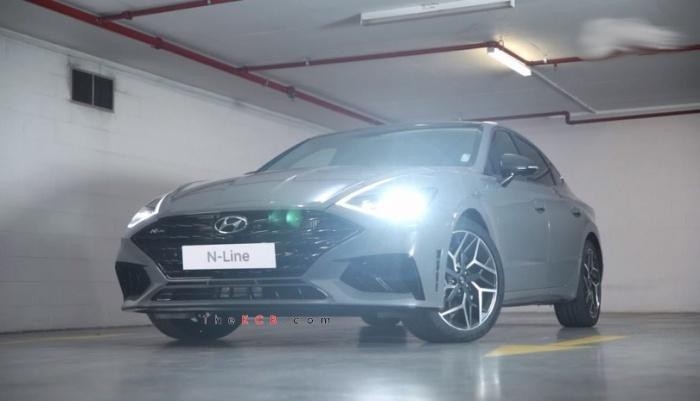 Lộ diện Hyundai Sonata N-Line 2021 công suất 286 mã lực lo dien hyundai sonata n line 2021 cong suat 286 ma luc