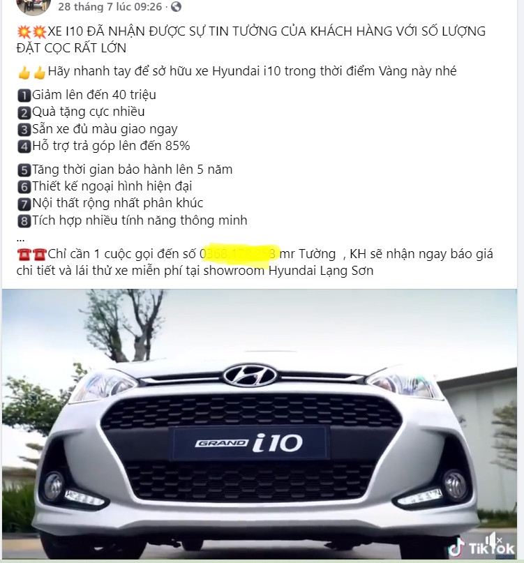 Hyundai Grand i10 bản cũ xả kho, giảm giá 40 triệu đồng Hyundai Grand i10 bản cũ xả kho, giảm giá 40 triệu đồng