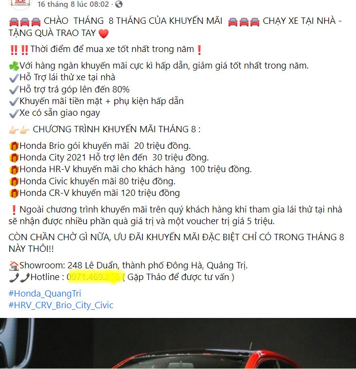 Honda Brio giảm giá 20 triệu đồng tại các đại lý trên cả nước Honda Brio giảm giá 20 triệu đồng tại các đại lý trên cả nước