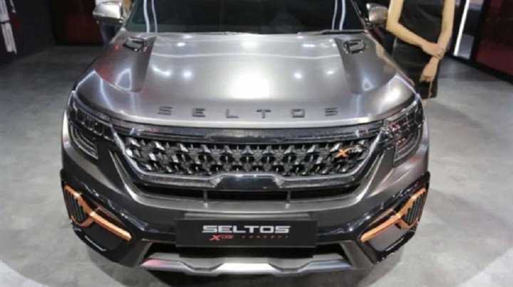 Kia Seltos X Line 2021 lộ ảnh trước giờ ra mắt