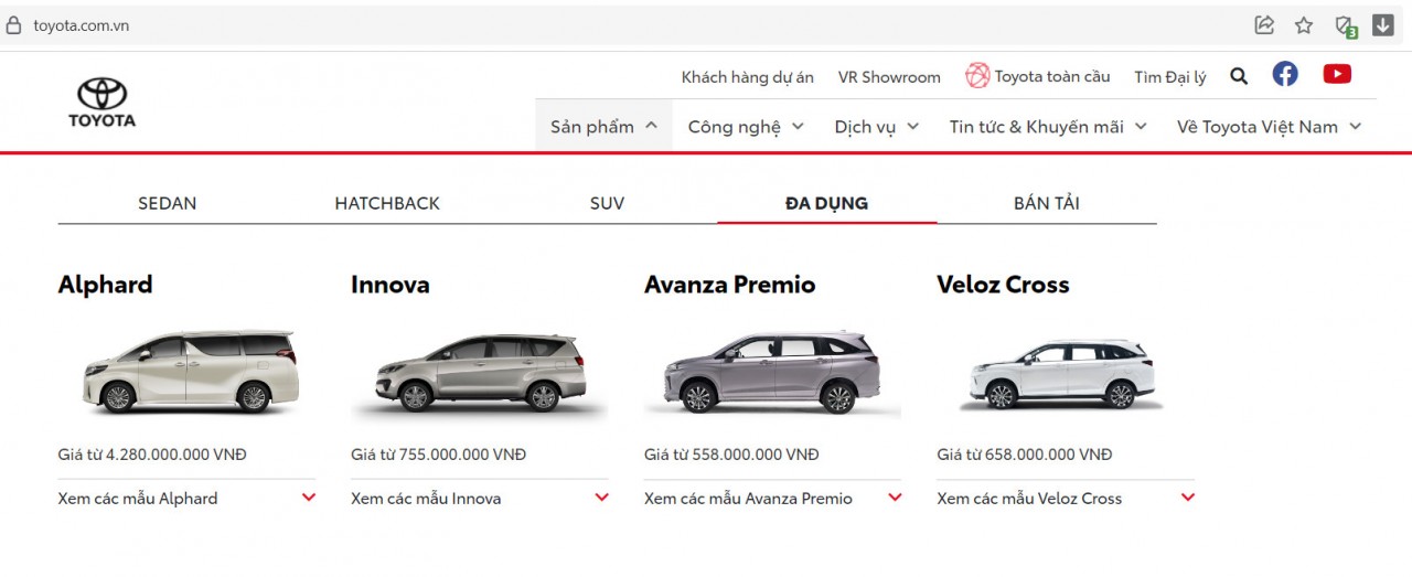 Toyota Việt Nam tăng giá Veloz Cross, Avanza Premio Toyota Việt Nam tăng giá Veloz Cross, Avanza Premio