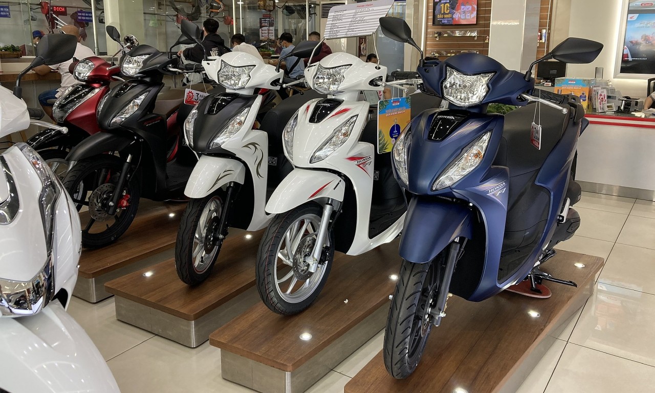 Honda Vision giảm giá gần 50% trước Tết Honda Vision giảm giá gần 50% trước Tết