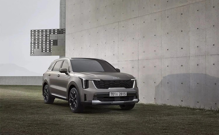 Lộ ảnh thực tế nội thất Kia Sorento 2024