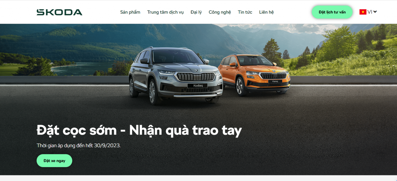 Skoda Việt Nam thông báo nhận đặt cọc hai xe Kodiaq và Karoq sắp ra mắt Skoda Việt Nam thông báo nhận đặt cọc hai xe Kodiaq và Karoq sắp ra mắt
