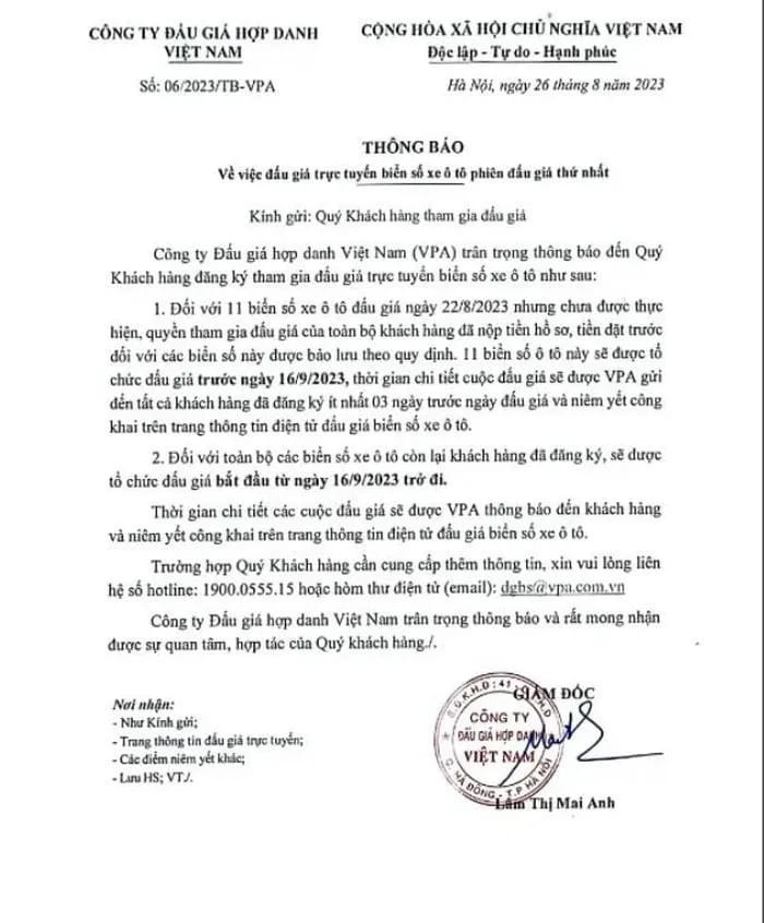 Tiếp tục sử dụng web đấu giá biển số xe trực tuyến trong phiên đấu giá tiếp theo Tiếp tục sử dụng web đấu giá biển số xe trực tuyến trong phiên đấu giá tiếp theo