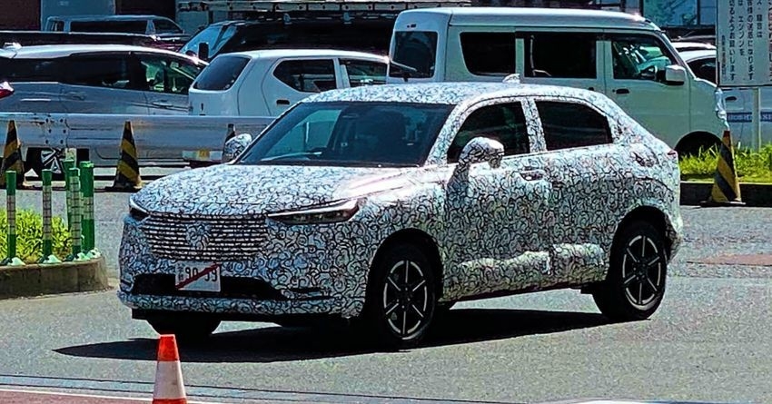 Honda HR-V 2021 lần đầu lộ diện tại Nhật Bản honda hr v 2021 lan dau lo dien tai nhat ban