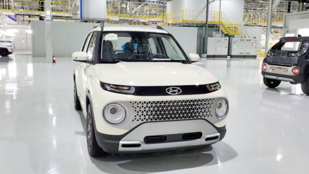 Loạt ảnh thực tế của SUV nhỏ nhất hãng Hyundai Casper