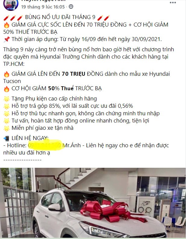 Hyundai Tucson đang giảm giá 70 triệu đồng tại đại lý Hyundai Tucson đang giảm giá 70 triệu đồng tại đại lý