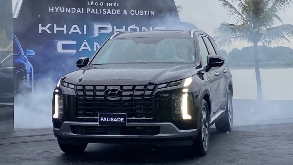 Giá lăn bánh Hyundai Palisade vừa ra mắt