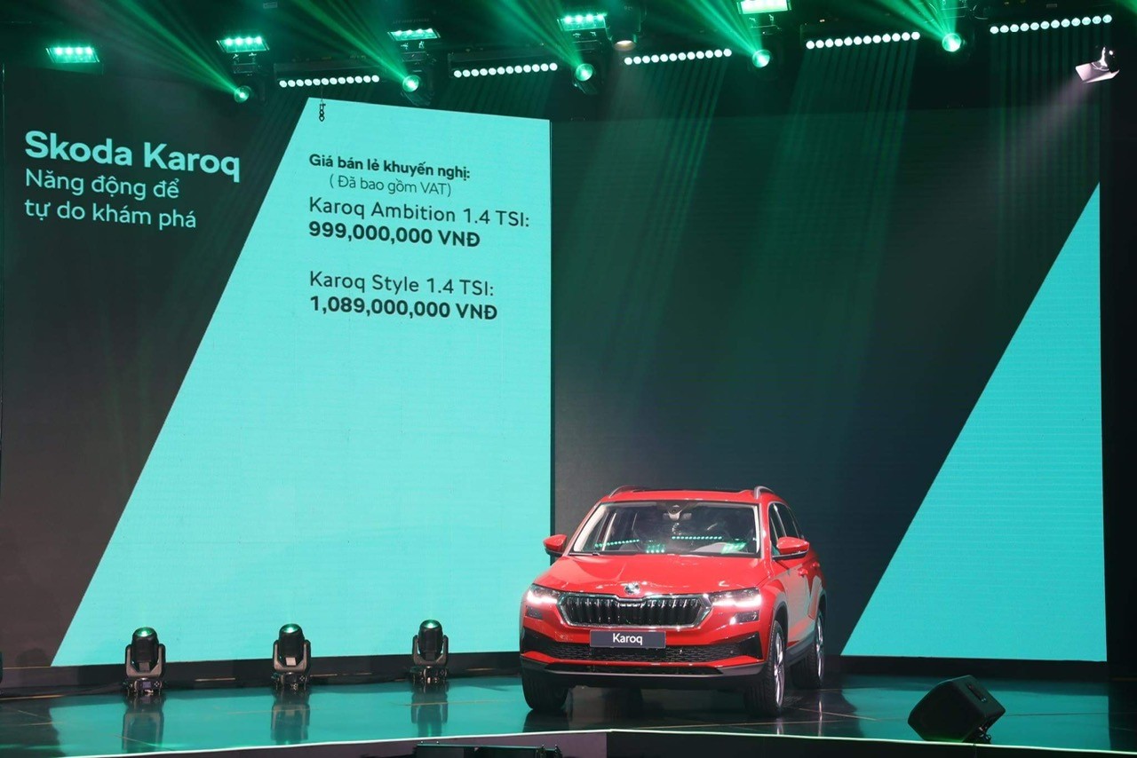 Xe thương hiệu Séc là Skoda Karoq ra mắt Việt Nam, giá từ 999 triệu