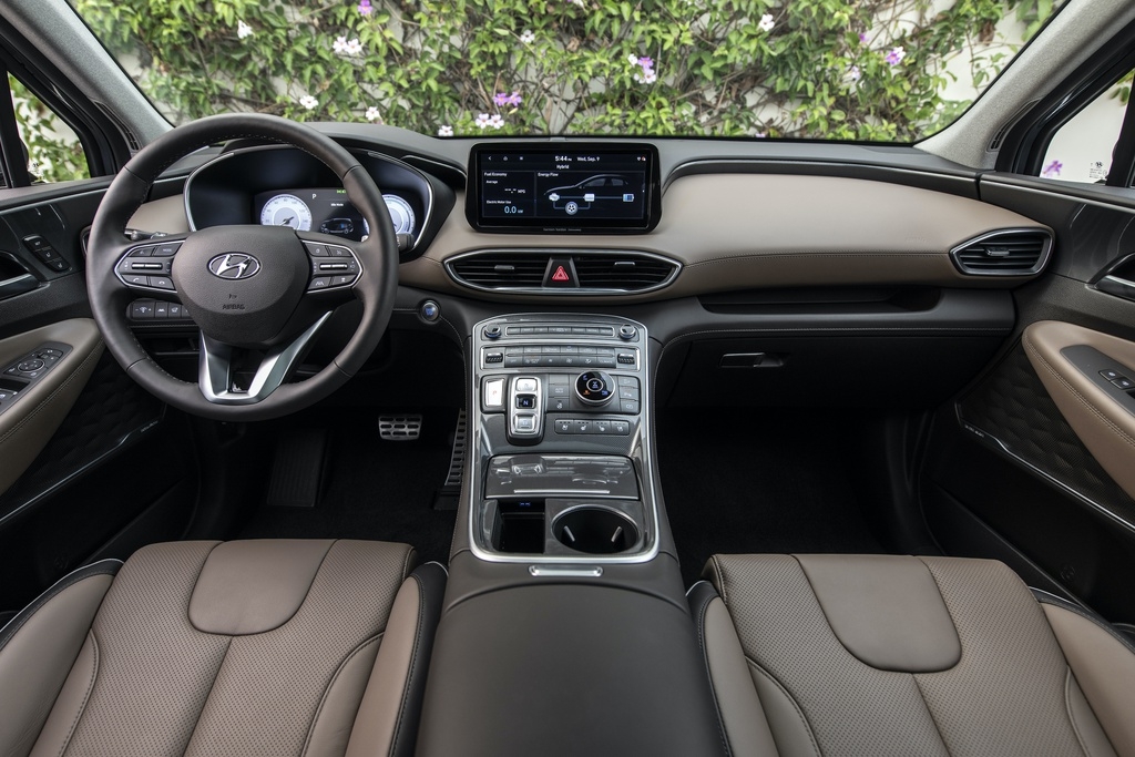 hyundai santafe 2021 ra mat thi truong my