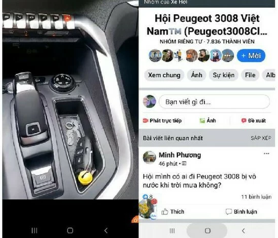 Peugeot 3008/5008 bị tố lỗi thước lái, dột nước khi mưa? peugeot 30085008 bi to loi thuoc lai dot nuoc khi mua