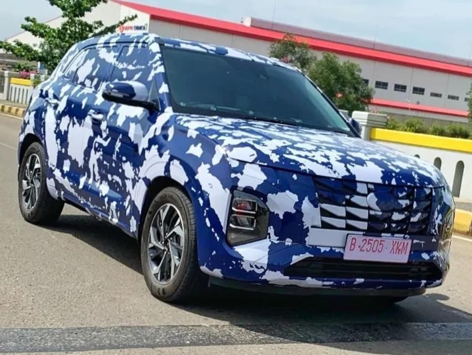 Hyundai Creta 2022 ngụy trang kín mít chạy thử tại đường phố Indonesia Hyundai Creta 2022 ngụy trang kín mít chạy thử tại đường phố Indonesia