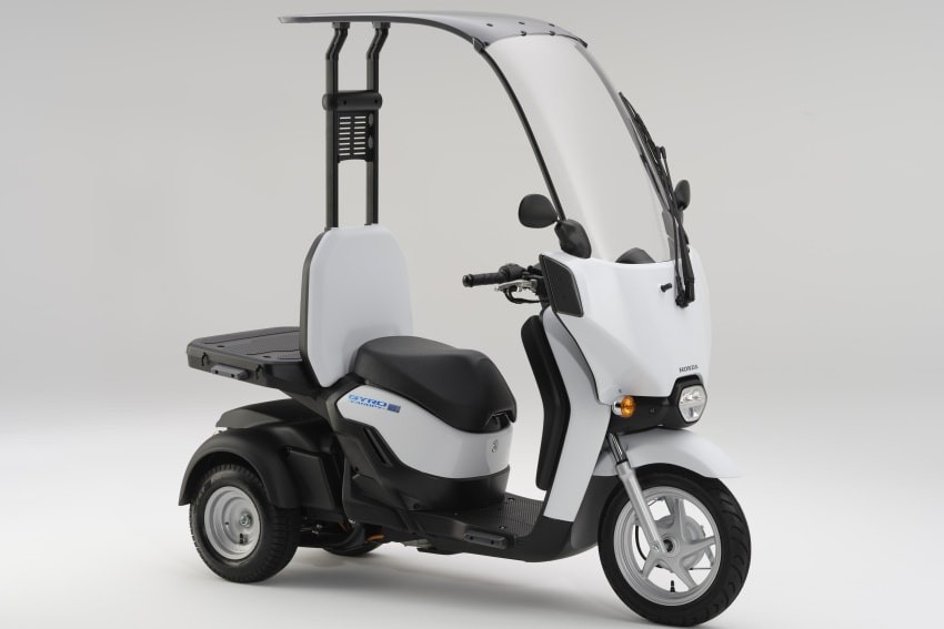 Xe máy điện Honda Gyro Canopy có mui che, 3 bánh, giá 143 triệu đồng Xe máy điện Honda Gyro Canopy có mui che, 3 bánh, giá 143 triệu đồng
