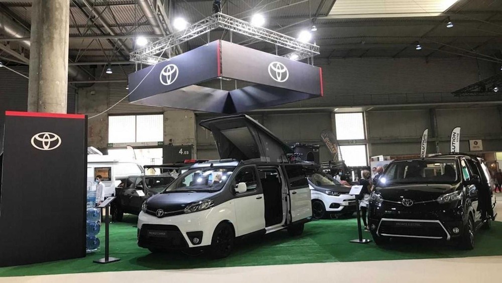 Proace Camper - xe cắm trại Toyota thực dụng, giá hợp lý Proace Camper - xe cắm trại Toyota thực dụng, giá hợp lý