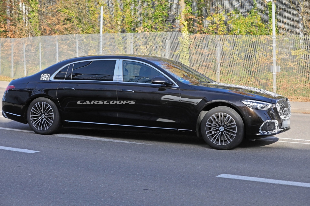 Xe siêu sang Mercedes-Maybach S-Class 2021 lộ diện Xe siêu sang Mercedes-Maybach S-Class 2021 lộ diện
