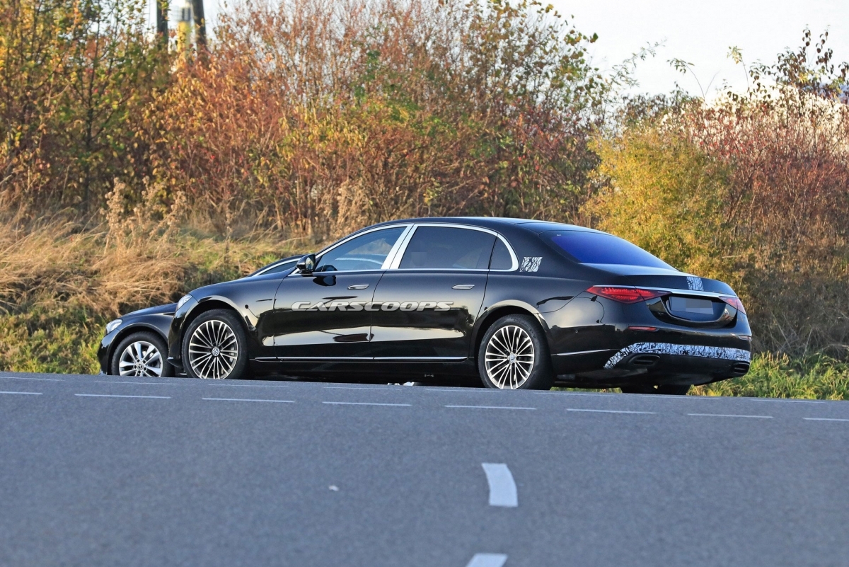 Xe siêu sang Mercedes-Maybach S-Class 2021 lộ diện Xe siêu sang Mercedes-Maybach S-Class 2021 lộ diện