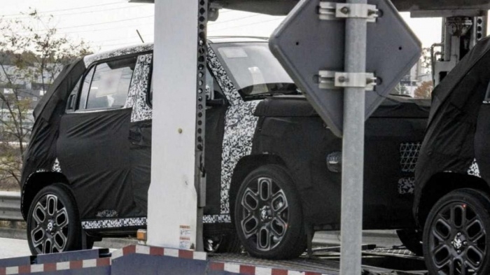 Hyundai triển khai chạy thử nghiệm crossover cực nhỏ với lốp mỏng Hyundai triển khai chạy thử nghiệm crossover cực nhỏ với lốp mỏng