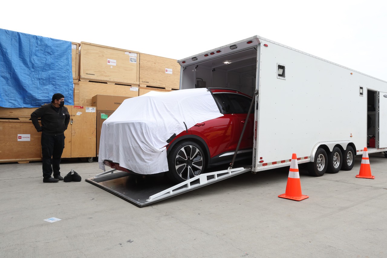 Ảnh “độc” bộ đôi xe điện VF e35, VF e36 trước giờ khai mạc LA Auto Show 2021 Ảnh “độc” bộ đôi xe điện VF e35, VF e36 trước giờ khai mạc LA Auto Show 2021