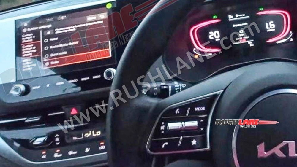 Kia Carens 2022 tiếp tục lộ ảnh nội thất Kia Carens 2022 tiếp tục lộ ảnh nội thất