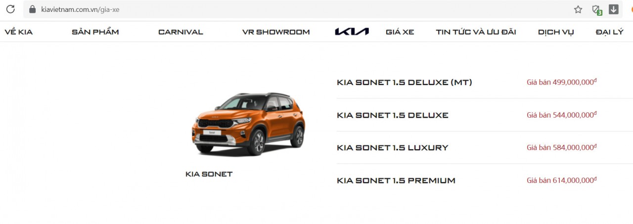 Nhận ưu đãi 50% lệ phí trước bạ, Kia Sonet bất ngờ tăng giá lên 5 triệu