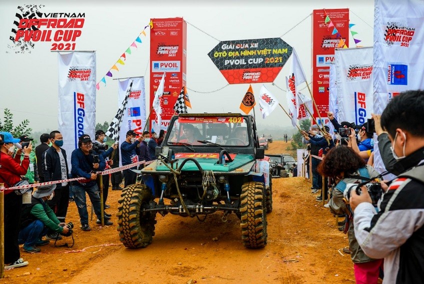 Giải đua xe ô tô địa hình Việt Nam PVOIL CUP 2021 chính thức khai mạc Giải đua xe ô tô địa hình Việt Nam PVOIL CUP 2021 chính thức khai mạc