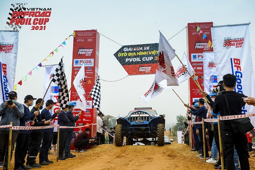 Giải đua xe ô tô địa hình Việt Nam PVOIL CUP 2021 chính thức khai mạc Giải đua xe ô tô địa hình Việt Nam PVOIL CUP 2021 chính thức khai mạc