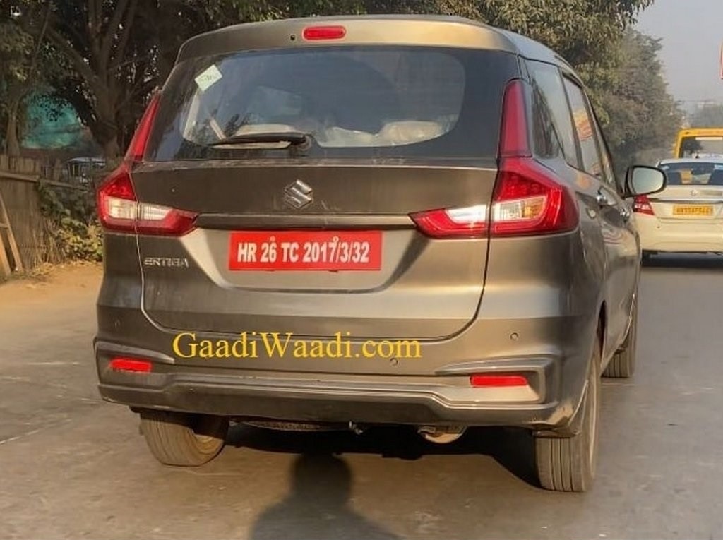Suzuki Ertiga 2022 xuất hiện trên đường chạy thử Suzuki Ertiga 2022 xuất hiện trên đường chạy thử