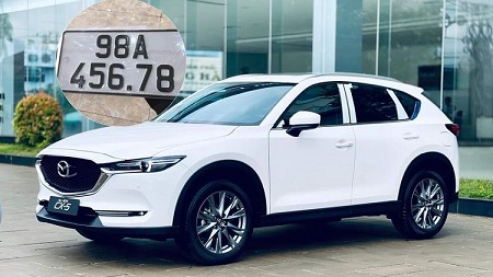 Mazda CX-5 tại Bắc Giang trúng "biển khủng" 456.78