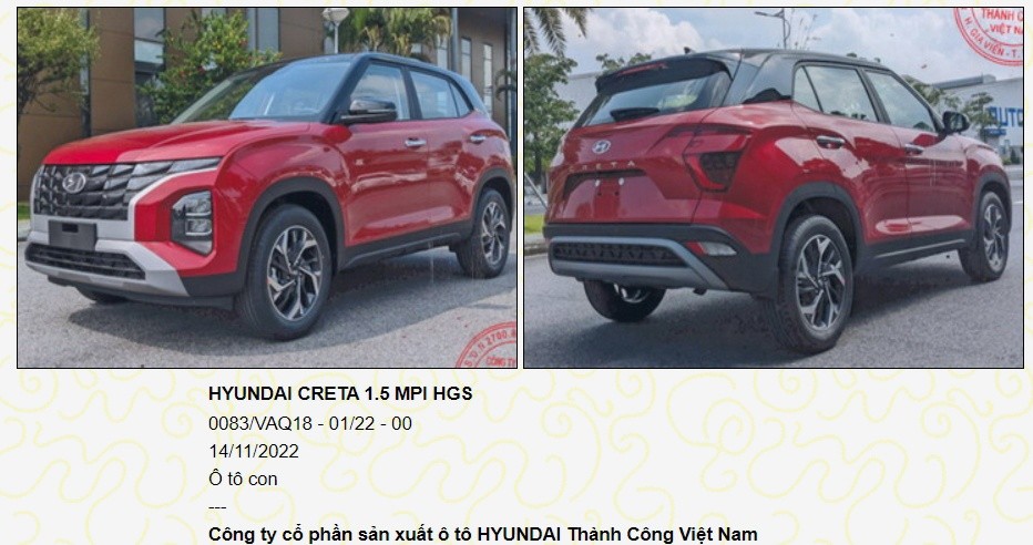 Hyundai Creta sắp lắp ráp tại Việt Nam Hyundai Creta sắp lắp ráp tại Việt Nam