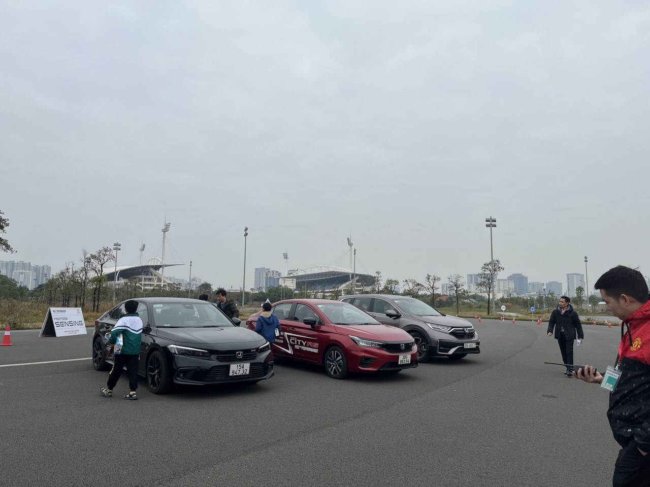 Khách hàng thích thú trải nghiệm các mẫu xe Honda tại Honda Thanks Day Khách hàng thích thú trải nghiệm các mẫu xe Honda tại Honda Thanks Day
