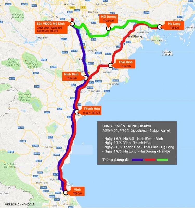 dien dan otofunnet to chuc hanh trinh caravan ket noi cong dong