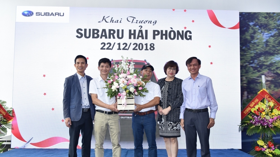Khai trương showrom Subaru 3S đầu tiên tại Hải Phòng