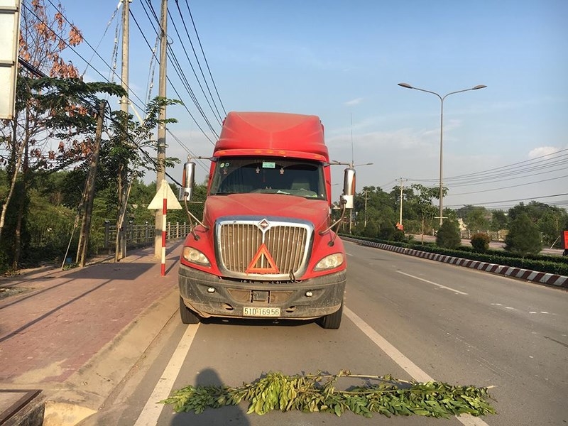 Sang đường bất cẩn, gia đình 4 người bị xe container cán khi đi sắm Tết sang duong bat can gia dinh 4 nguoi bi xe container can khi di sam tet