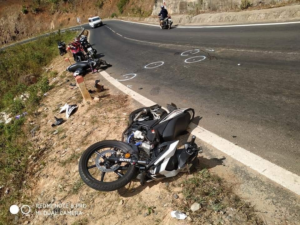 om cua tren deo ta nung honda winner 150 dam bay mot xe may khac