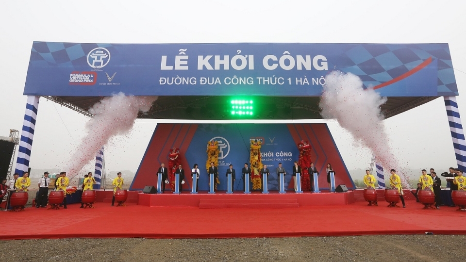 Hà Nội chính thức khởi công xây đường đua F1