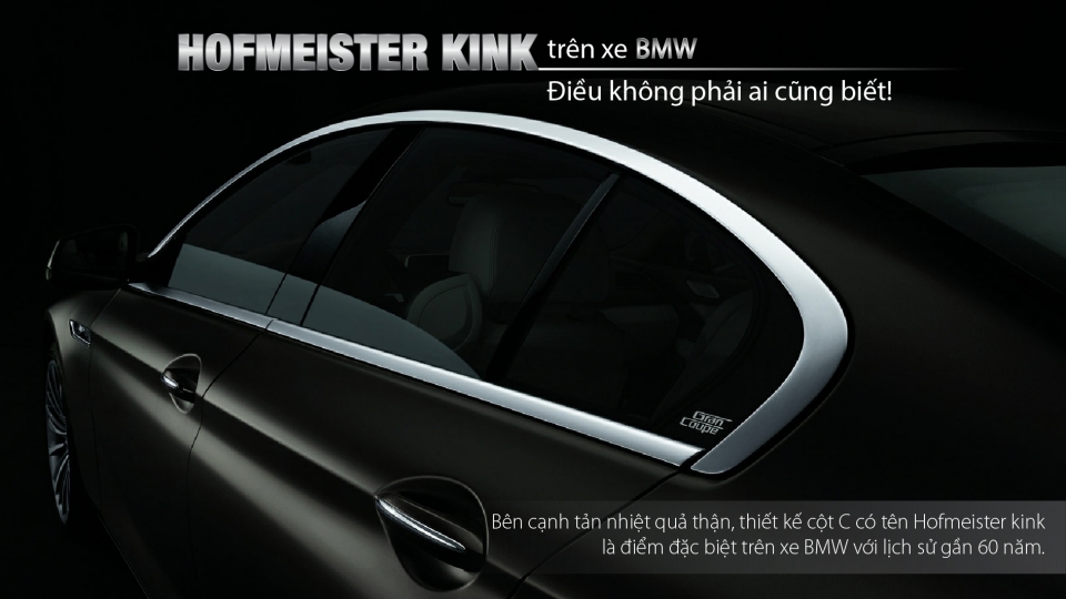 hofmeister kink tren xe bmw dieu khong phai ai cung biet