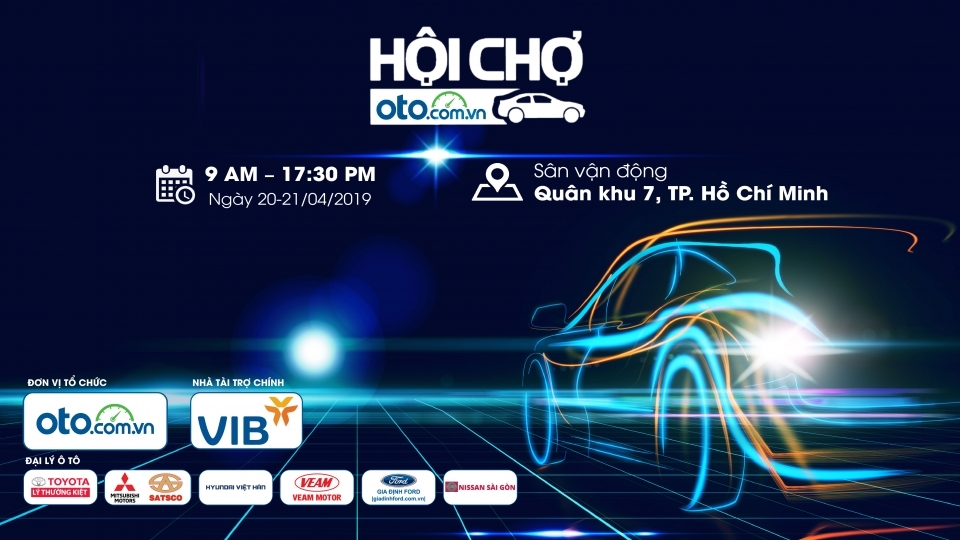 Hơn 100 mẫu xe tham gia hội chợ ô tô