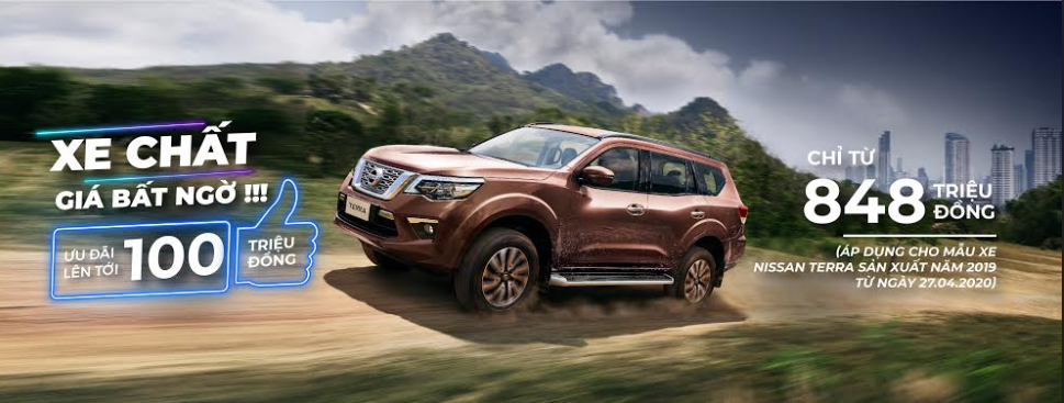 Giá Nissan Terra 2019 giảm tới 100 triệu đồng gia nissan terra 2019 giam toi 100 trieu dong