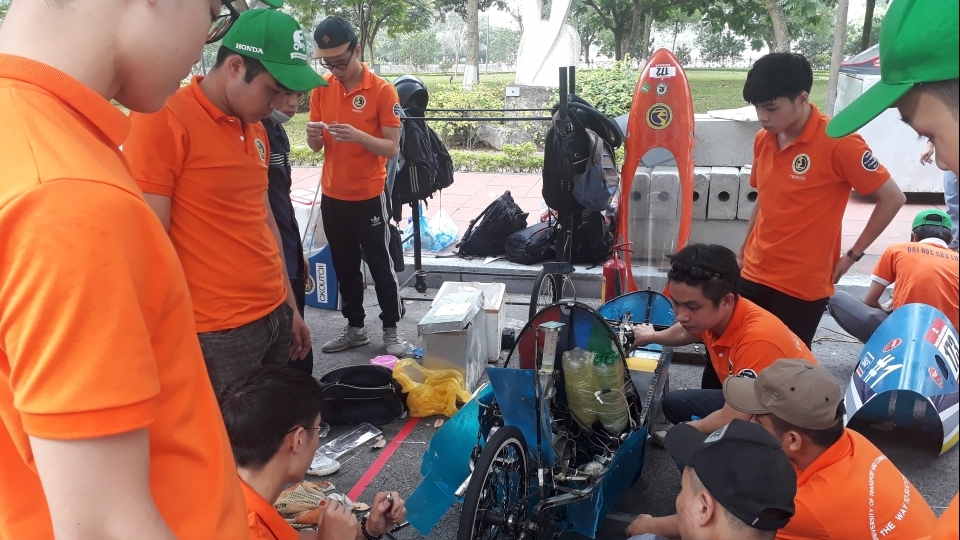 Nhóm HS-SV áp đảo quân số tại cuộc thi tiết kiệm nhiên liệu Honda EMC 2019