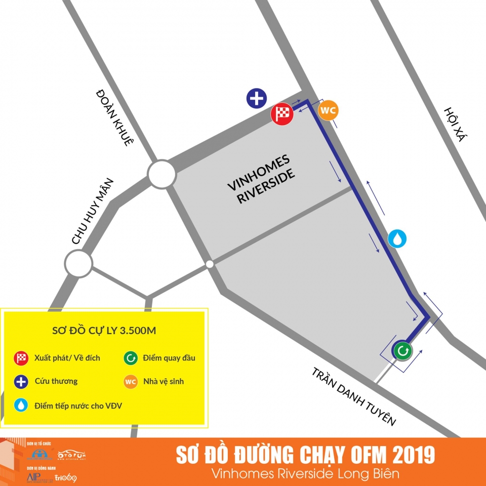 Cập nhật cung đường chạy tại Otofun Marathon 2019 cap nhat cung duong chay tai otofun marathon 2019