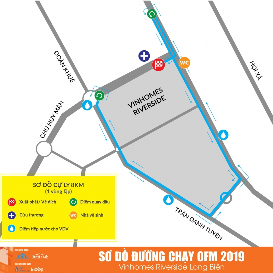 Cập nhật cung đường chạy tại Otofun Marathon 2019 cap nhat cung duong chay tai otofun marathon 2019